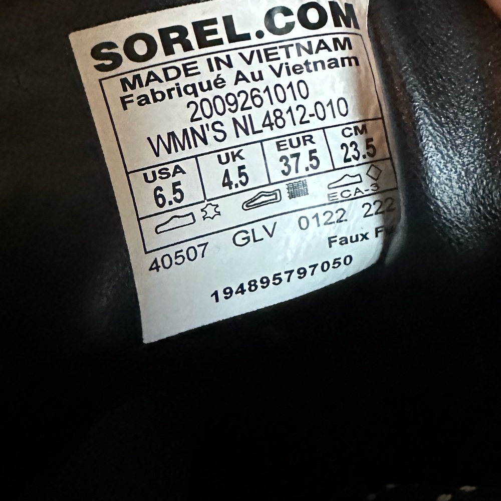 Sorel Brex Cozy Hiking boots RETAIL 250 - Picture 7 of 7